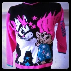 Trolls doll sweater vintage